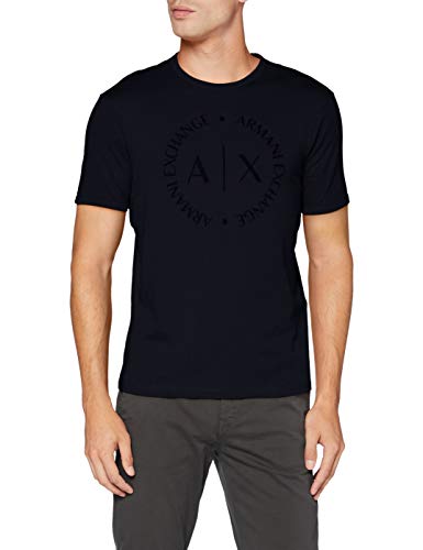 Armani Exchange Herren 8nztcd T-Shirt, Blau, XL von Armani Exchange