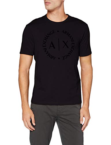 Armani Exchange Herren 8nztcd T-Shirt, Schwarz, M von Armani Exchange