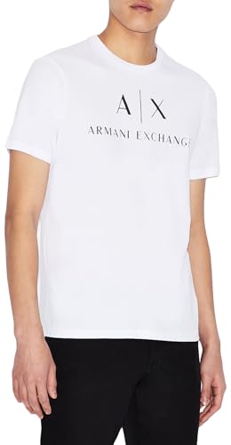 Armani Exchange Herren 8nztcj T-Shirt, Weiß, XS von Armani Exchange