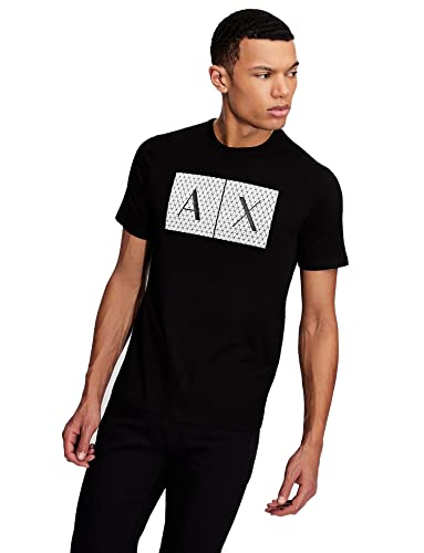 Armani Exchange Herren 8nztck T-Shirt, Schwarz, M von Armani Exchange