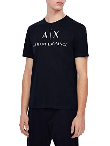 Armani Exchange Herren 8nztcj T-Shirt, Blau, S von Armani Exchange