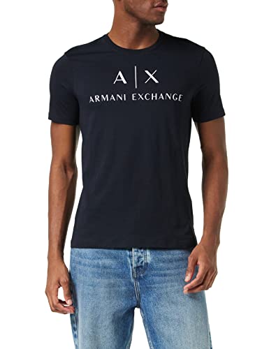 Armani Exchange Herren 8nztcj T-Shirt, Blau, XL von Armani Exchange