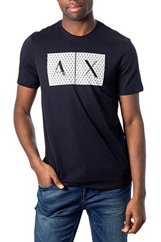 Armani Exchange Herren 8nztck T-Shirt, Blau, XS von Armani Exchange