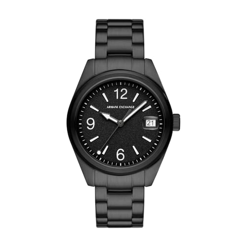 ARMANI EXCHANGE Herren Analog Quarz Uhr mit Edelstahl Armband AX1422 von Armani Exchange