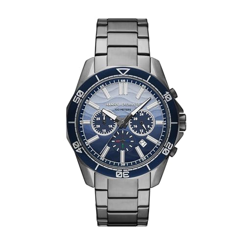 Armani Exchange Herren Analog Quarz Uhr mit Edelstahl Armband AX1967 von Armani Exchange
