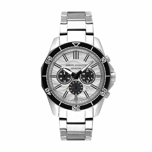 ARMANI EXCHANGE Herren Analog Quarz Uhr mit Edelstahl Armband AX1969 von Armani Exchange