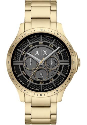 Armani Exchange Watch for Men, Automatic Movement and 46mm Case Size with Stainless Steel, Leather or Silicone Strap Armani Exchange Watch for Men, Automatic Movement and 46mm Case Size with Stainless Steel, Leather or Silicone Strap von Armani Exchange