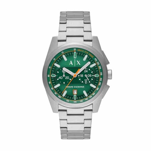Armani Exchange Herren Analog Quarz Uhr mit Edelstahl Armband AX2862 von Armani Exchange