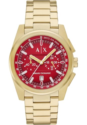 Armani Exchange Herren Analog Quarz Uhr mit Edelstahl Armband AX2863 von Armani Exchange