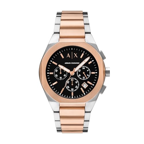 Armani Exchange Herren Analog Quarz Uhr mit Edelstahl Armband AX4181 von Armani Exchange