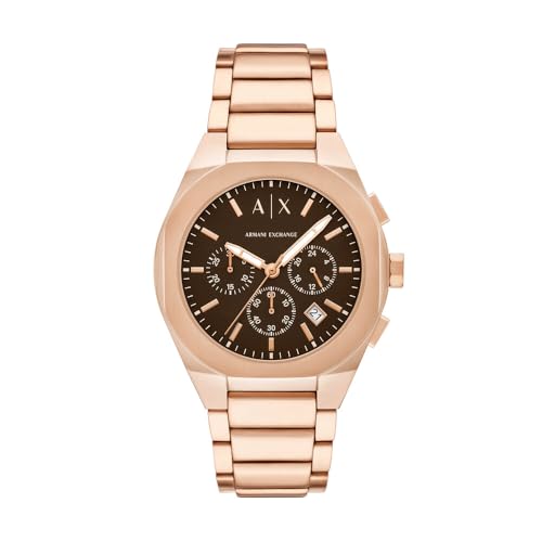 Armani Exchange Herren Analog Quarz Uhr mit Edelstahl Armband AX4188 von Armani Exchange