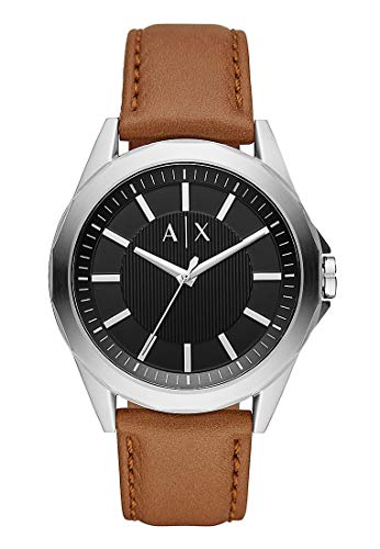 Armani Exchange Herren Analog Quarz Uhr mit Leder Armband AX2635 von Armani Exchange