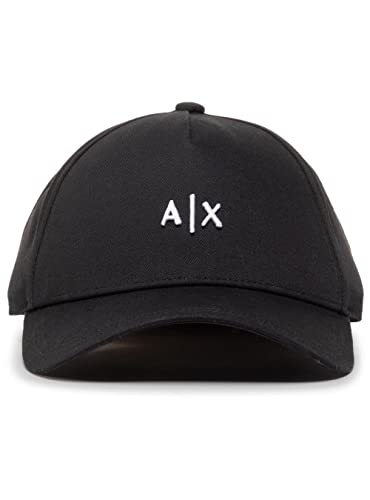 Armani Exchange Herren Baseball Hat Baseball Cap, Schwarz, Einheitsgröße von Armani Exchange