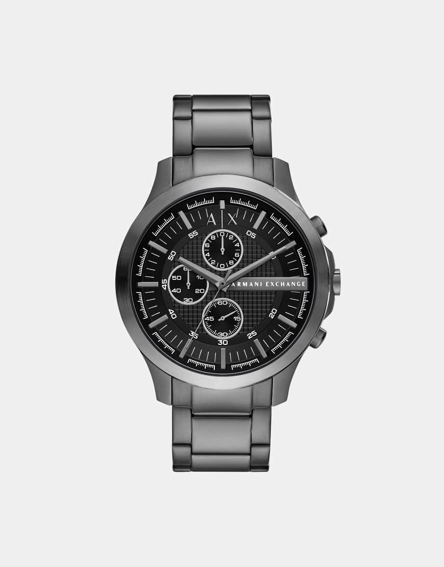 Armani Exchange - Herren-Chronograph aus Edelstahl in Stahlgrau, AX2454 von Armani Exchange