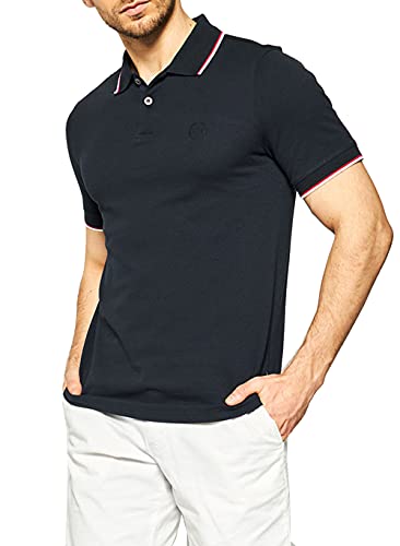 Armani Exchange Herren Double Stripe Poloshirt, Blau, L von Armani Exchange