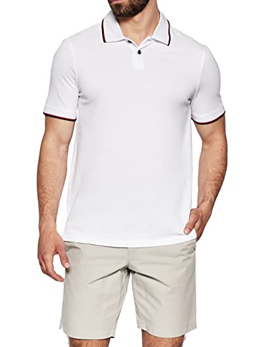 Armani Exchange Herren Double Stripe Poloshirt, Weiß, M von Armani Exchange