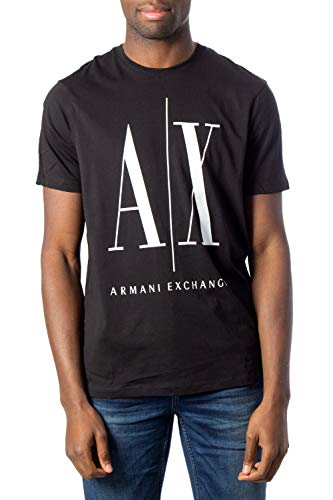 Armani Exchange Herren T-shirt 8nztpazjh4z T-Shirt, Schwarz, L von Armani Exchange