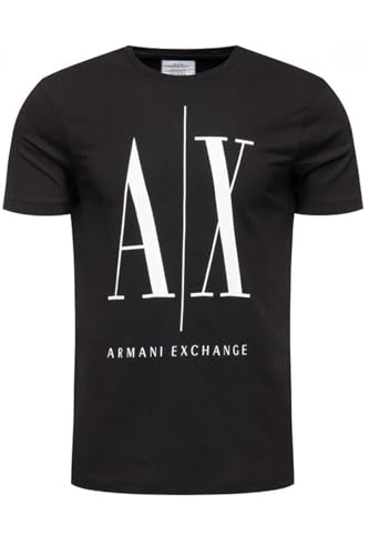 Armani Exchange Herren 8nztpazjh4z T-Shirt, Schwarz, L von Armani Exchange