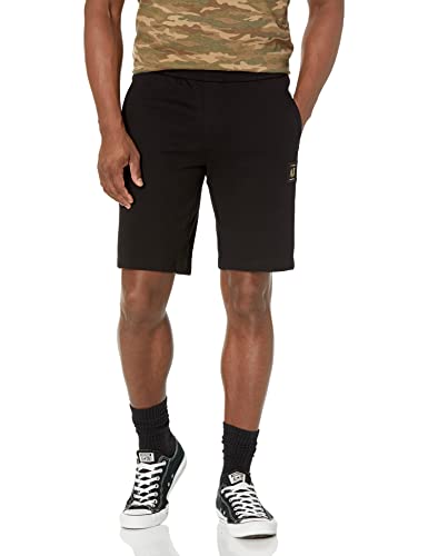 Armani Exchange Herren Icon, Side Logo Patch, Fronttaschen, Bermuda Shorts, Black, XL von Armani Exchange