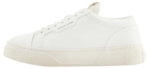 Armani Exchange Herren Lion, Grain Sole Sneaker, Off White, 39 EU von Armani Exchange