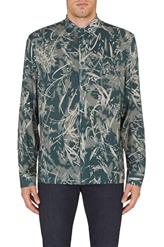 Armani Exchange Herren Lockerer und urbaner Schlichter Look. Shirt, Green Gables Field, L Armani Exchange Herren Lockerer und urbaner Schlichter Look. Shirt, Green Gables Field, L von Armani Exchange