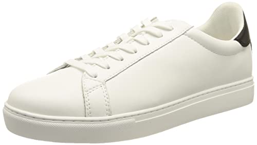 Armani Exchange Herren Paris Embossed Side Logo Sneaker, OP.White+Black, 39 EU von Armani Exchange