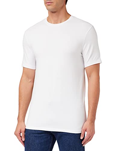 Armani Exchange Herren Pima Round Neck T-Shirt, Weiß, XL von Armani Exchange