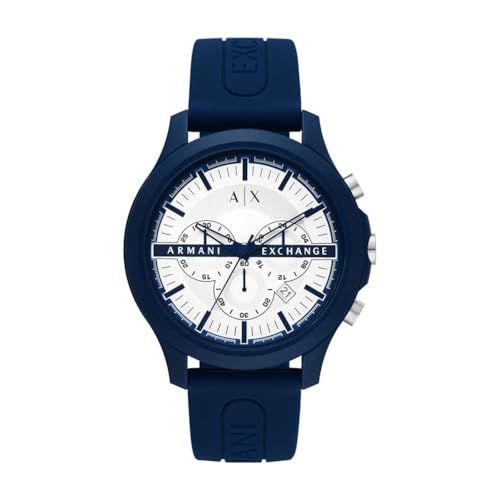 Armani Exchange Herren Quarz-Chronograph Uhr mit Armband HAMPTON AX2437 von Armani Exchange