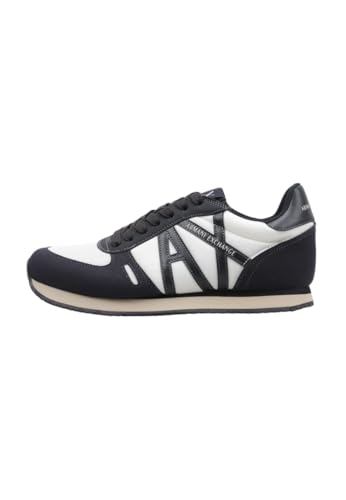 Armani Exchange Herren Rio Side Logo Sneaker, D.Navy+J.Set+Off.WHT, 43 EU von Armani Exchange