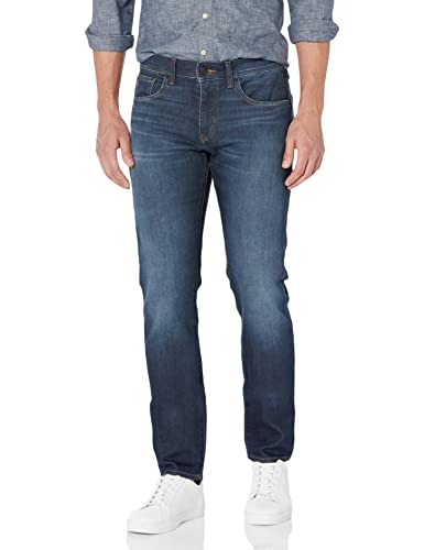 Armani Exchange Herren Stretch-denim, MittelgroÃŸ, Dunkel, Verwaschene Farbe Lässige Hose, Indigo Denim, 30W / 30L von Emporio Armani