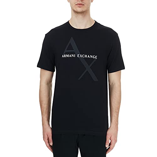 Armani Exchange Herren 8nzt76 T-Shirt, Schwarz, S von Armani Exchange