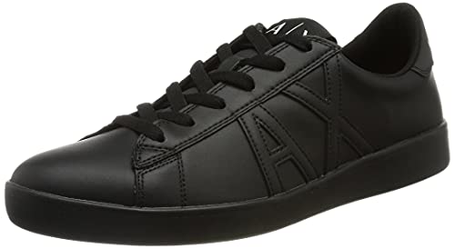 Armani Exchange Herren Tennis Sneaker, Black+Black von Armani Exchange