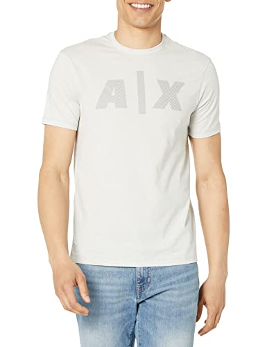 Armani Exchange Herren fettgedrucktem Logo T-Shirt, Grey, XL von Armani Exchange