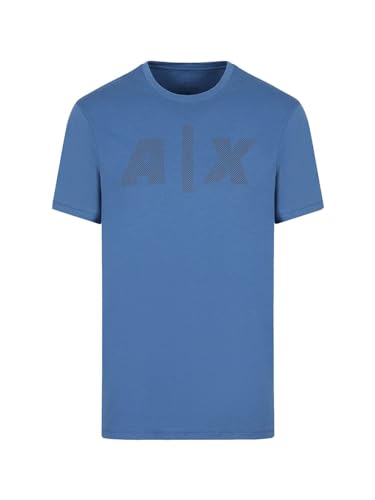 Armani Exchange Herren fettgedrucktem Logo T-Shirt, Navy, L von Armani Exchange