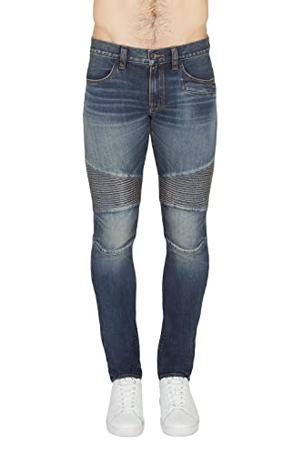 Armani Exchange J27 Skinny Biker Herren Jeans ,Indigo denim ,34 von Armani Exchange