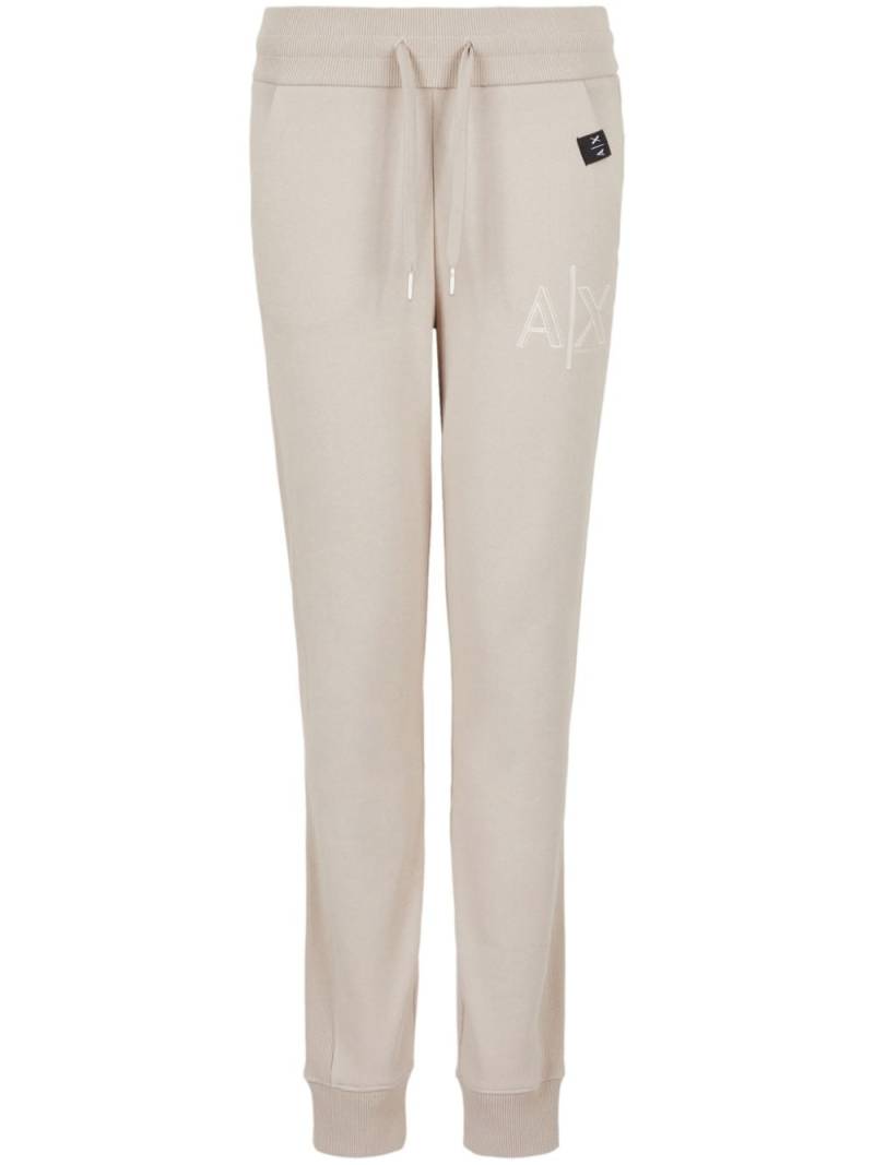 Armani Exchange Jogginghose mit Logo-Print - Nude von Armani Exchange