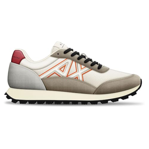 Armani Exchange Male Drop, Lace up Sneaker, Multicolor, 44.5 von Armani Exchange