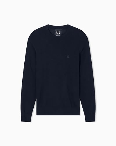 Armani Exchange Men's, Icon Project, emboidered Logo Not Water Resistant, Deep Navy, XXL von Armani Exchange