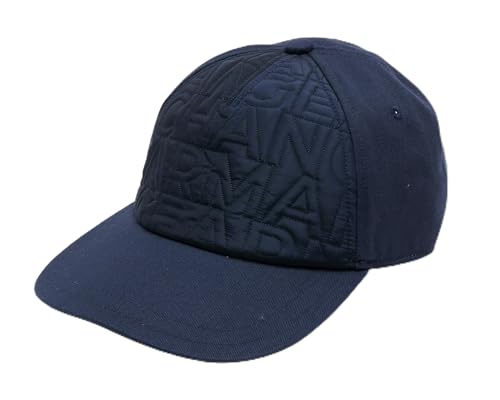 Armani Exchange Men's, The urban Expedition, Puff Effect, Logo Lettering Baseball Cap, Blue, One Size von Armani Exchange