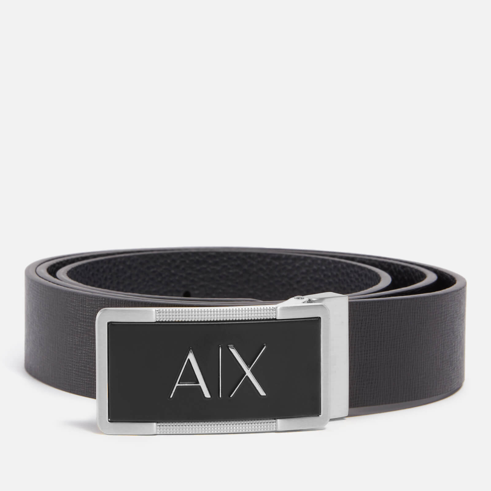 Armani Exchange Double Buckle Leather Belt von Armani Exchange