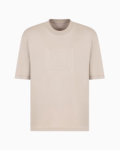 Armani Exchange Men's Blue Edition, Embroidered and Printed Logo T-Shirt, String, L von Armani Exchange