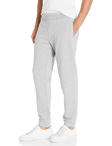 Armani Exchange Men's Drawstring Jogger with Logo Zip Pocket Casual Pants, Bc06 Alloy Heather, 31-35 von Armani Exchange