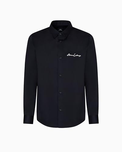 Armani Exchange Men's Essential, Logo Signature,Regular Fit,Blue,M von Armani Exchange