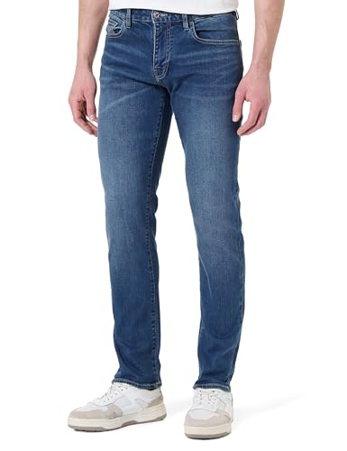 Armani Exchange Men's Essential, Patch Logo Lettering,Jeans,Blue,38 von Armani Exchange