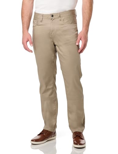 Armani Exchange Men's J13 Slim Fit Stretch Cotton Poly Satin Denim Pants Fallen Rock,32 von Armani Exchange