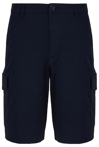 Armani Exchange Men's Milano Edition, Cargo Shorts, Navy Blue, 33 cm EU von Armani Exchange