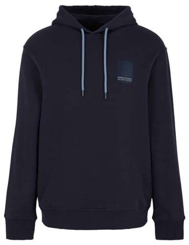 Armani Exchange Men's Milano Edition Pullover Hooded Sweatshirt, Night Sky, M von Armani Exchange