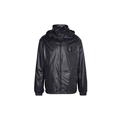 Armani Exchange Men's Modern Windbreaker, Black, X-Large von Armani Exchange