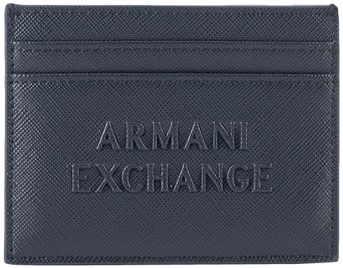 Armani Exchange Men's Ortisei, Essential, Embossed Logo Envelope Card Holder von Emporio Armani