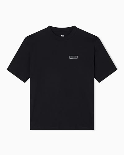 Armani Exchange Men's Short Sleeve Regular fit Back Logo T-Shirt Black XL von Armani Exchange